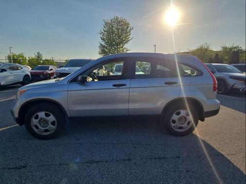 Alabaster Silver Metallic 2009 Honda CR-V LX