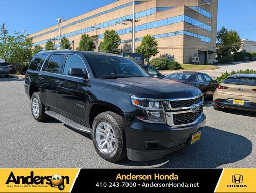 Black 2017 Chevrolet Tahoe LT
