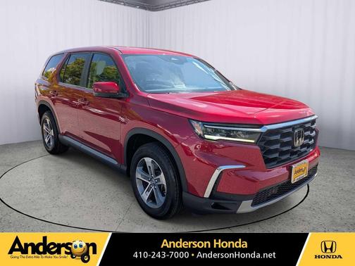 Radiant Red Metallic II 2023 Honda Pilot AWD EX-L 7 Passenger