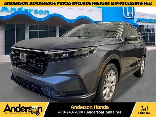 Meteorite Gray Metallic 2026 Honda CR-V EX AWD