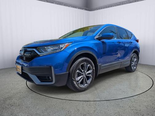 Aegean Blue Metallic 2020 Honda CR-V AWD EX-L