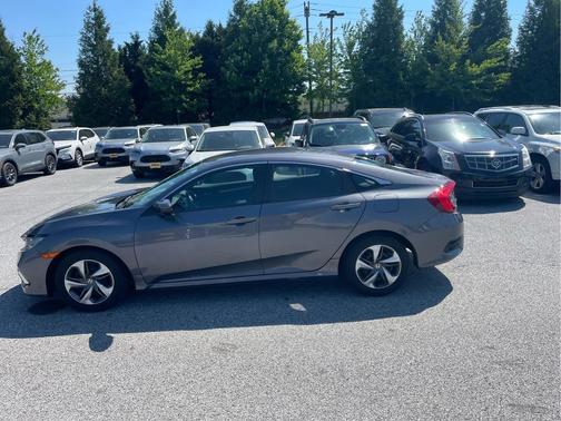 Modern Steel Metallic 2020 Honda Civic LX