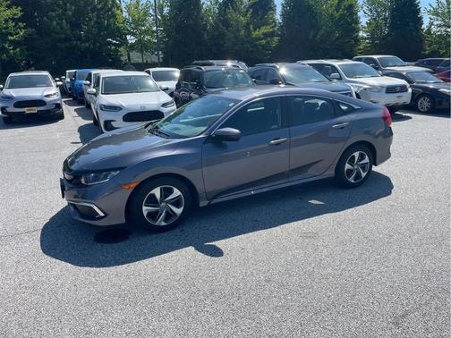 Modern Steel Metallic 2020 Honda Civic LX