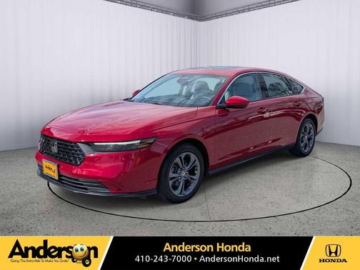 Radiant Red Metallic 2023 Honda Accord EX
