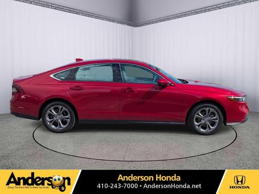 Radiant Red Metallic 2023 Honda Accord EX