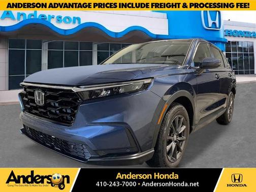 Canyon River Blue Metallic 2026 Honda CR-V EX-L AWD