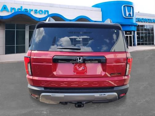 Radiant Red Metallic II 2026 Honda Passport AWD TrailSport Elite