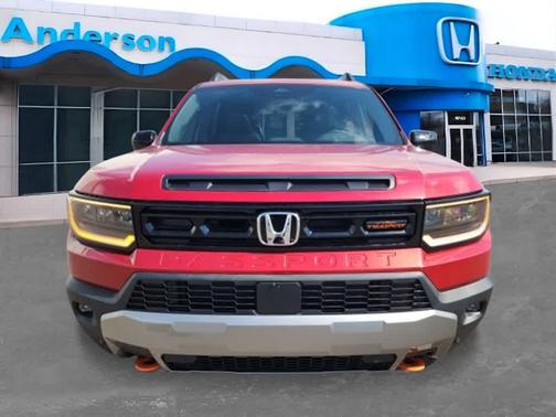 Radiant Red Metallic II 2026 Honda Passport AWD TrailSport Elite