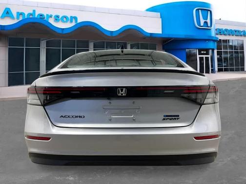 Solar Silver Metallic 2026 Honda Accord Hybrid Sport