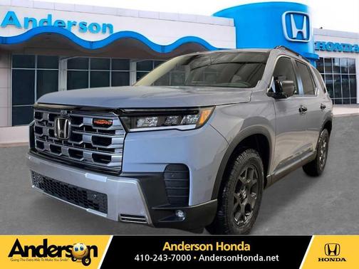 Sonic Gray Pearl 2026 Honda Pilot TrailSport