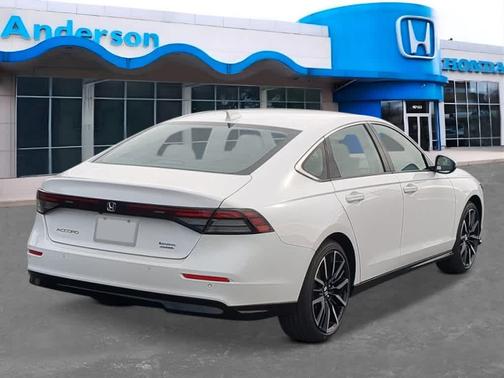 Platinum White Pearl 2026 Honda Accord Hybrid Touring