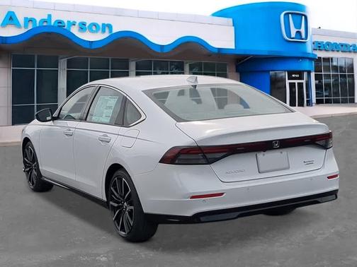 Platinum White Pearl 2026 Honda Accord Hybrid Touring