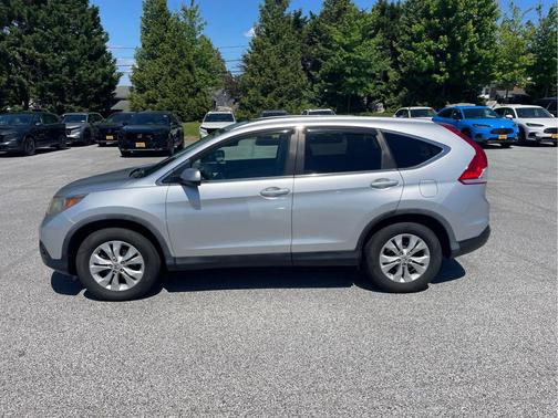 Alabaster Silver Metallic 2013 Honda CR-V EX-L