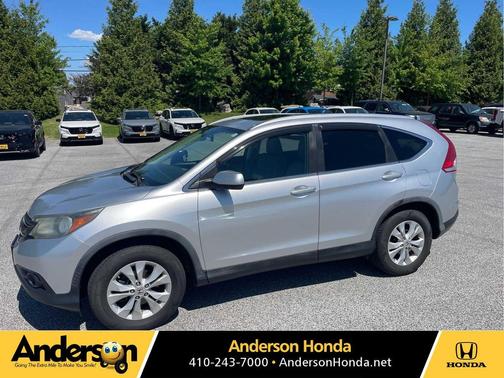 Alabaster Silver Metallic 2013 Honda CR-V EX-L
