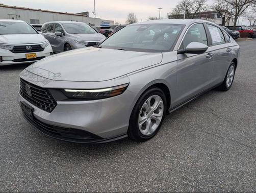 Solar Silver Metallic 2024 Honda Accord LX 1.5T