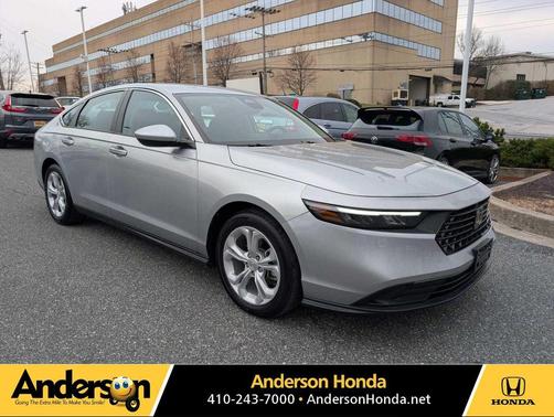 Solar Silver Metallic 2024 Honda Accord LX 1.5T