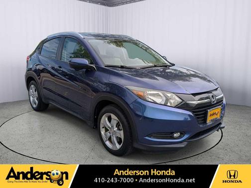 Deep Ocean Pearl 2016 Honda HR-V EX-L w/Navigation