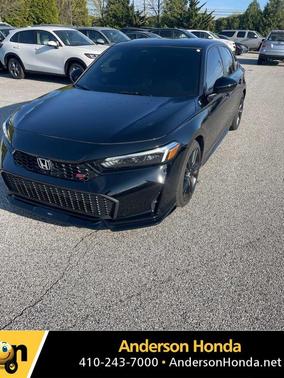 Crystal Black Pearl 2026 Honda Civic Si Base