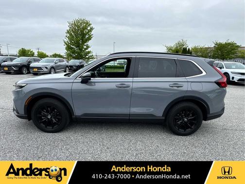 Urban Gray Pearl 2024 Honda CR-V Hybrid Sport AWD