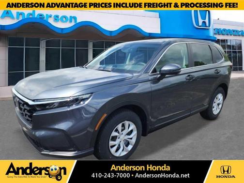 Meteorite Gray Metallic 2026 Honda CR-V LX AWD