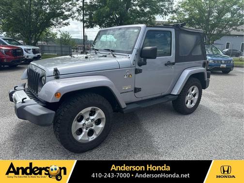 Billet Silver Metallic Clearcoat 2015 Jeep Wrangler Sahara