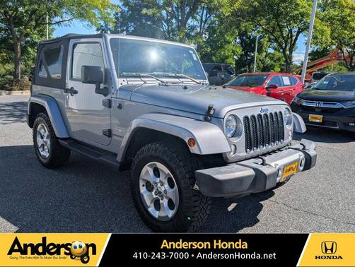 Billet Silver Metallic Clearcoat 2015 Jeep Wrangler Sahara