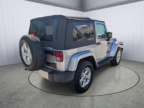 Billet Silver Metallic Clearcoat 2015 Jeep Wrangler Sahara