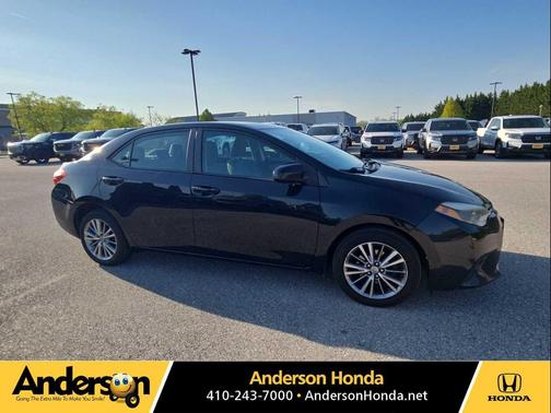 Black Sand Mica 2014 Toyota Corolla LE Plus