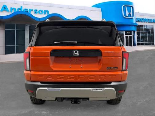 Sunset Orange 2026 Honda Passport AWD TrailSport Elite