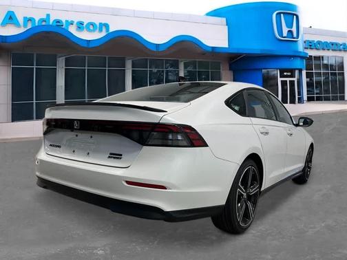 Platinum White Pearl 2026 Honda Accord Hybrid Sport