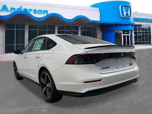 Platinum White Pearl 2026 Honda Accord Hybrid Sport