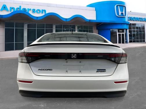 Platinum White Pearl 2026 Honda Accord Hybrid Sport