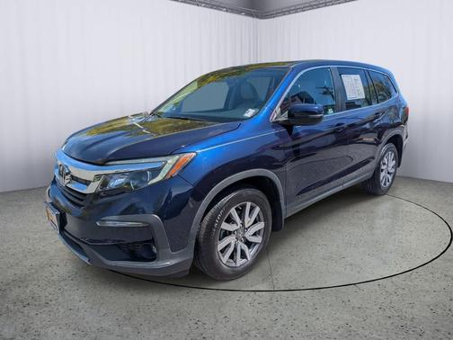 Obsidian Blue Pearl 2019 Honda Pilot EX-L