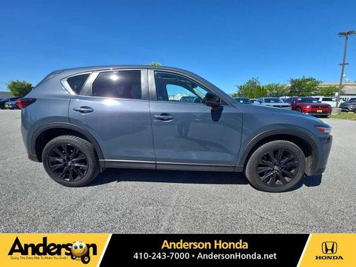 Polymetal Gray 2021 Mazda CX-5 Carbon Edition Turbo