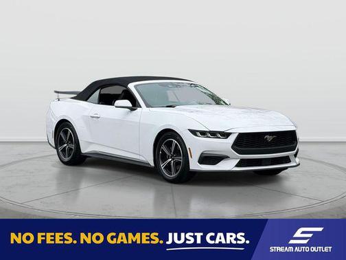 Oxford White 2024 Ford Mustang EcoBoost Premium