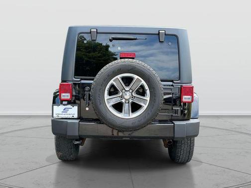 Black Clearcoat 2017 Jeep Wrangler Unlimited Sahara