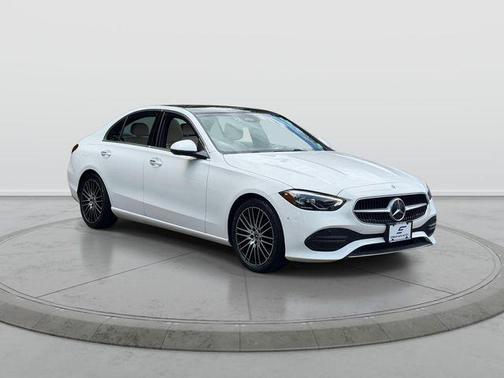 White 2025 Mercedes-Benz C-Class C 300 4MATIC
