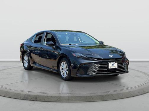 Midnight Black Metallic 2025 Toyota Camry LE