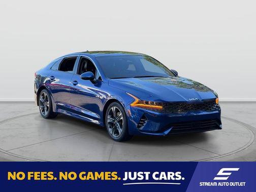 Sapphire Blue 2022 Kia K5 EX
