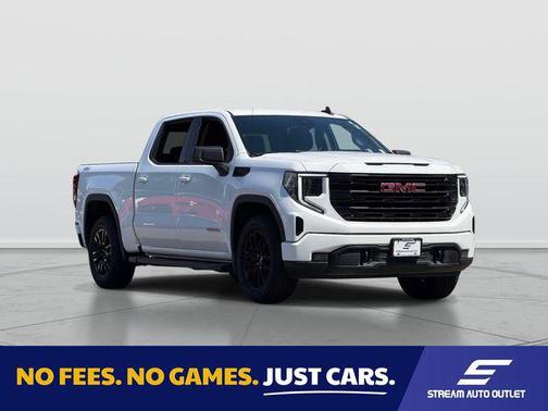 Summit White 2025 GMC Sierra 1500 Elevation