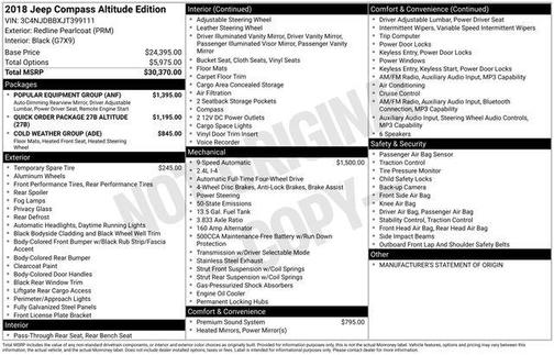 2018 Jeep Compass Latitude