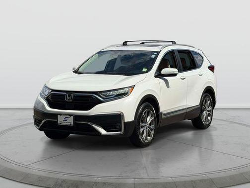 Platinum White Pearl 2021 Honda CR-V AWD Touring