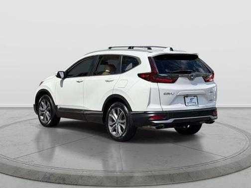 Platinum White Pearl 2021 Honda CR-V AWD Touring