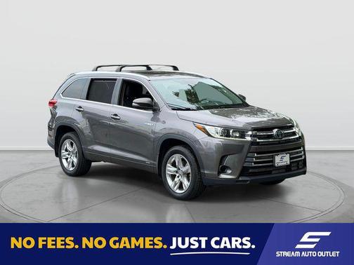 Predawn Gray Mica 2017 Toyota Highlander Hybrid Limited