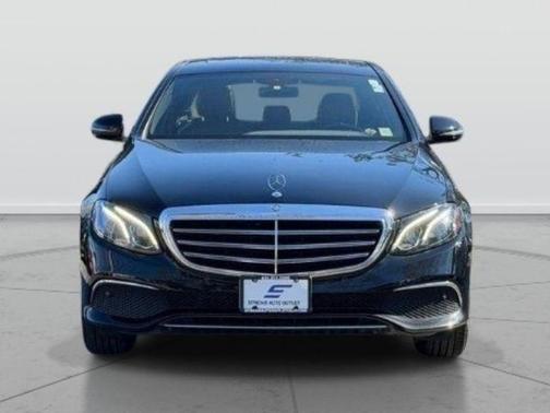 Black 2017 Mercedes-Benz E-Class 4MATIC