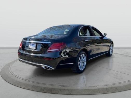 Black 2017 Mercedes-Benz E-Class 4MATIC