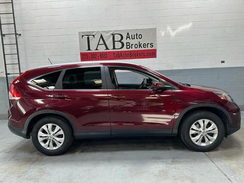 Burgundy 2012 Honda CR-V EX-L