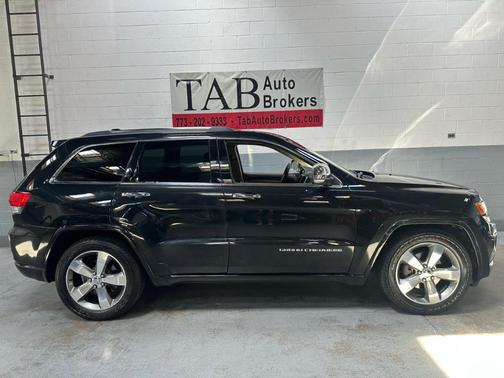 Black 2014 Jeep Grand Cherokee Overland