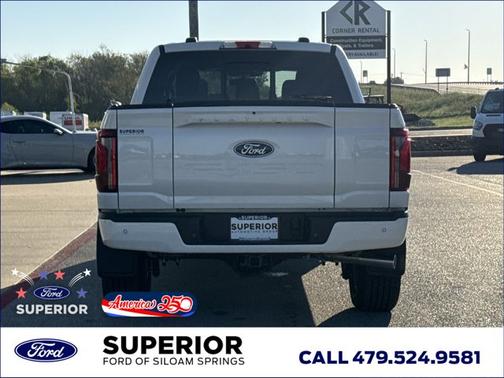 Star White 2026 Ford F-150 Platinum