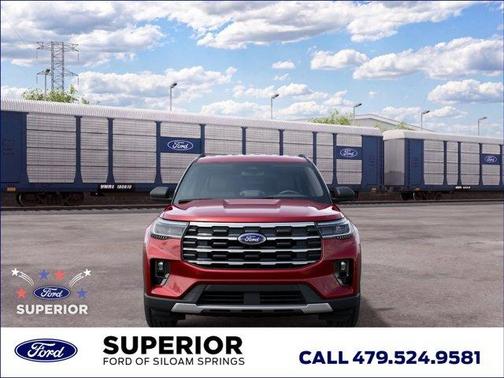 Ruby Red 2027 Ford Explorer